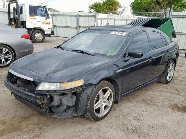 19UUA66296A066478 - 2006 ACURA 3.2TL BLACK photo 2