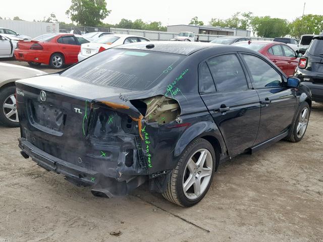 19UUA66296A066478 - 2006 ACURA 3.2TL BLACK photo 4