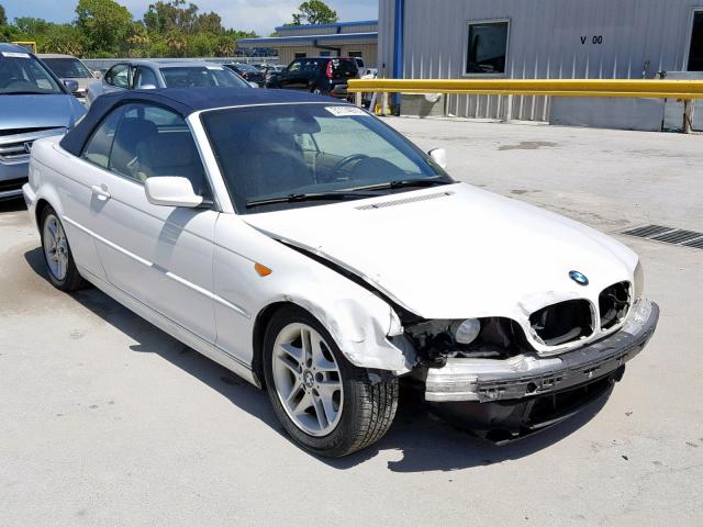 WBABW33494PL25831 - 2004 BMW 325 CI WHITE photo 1