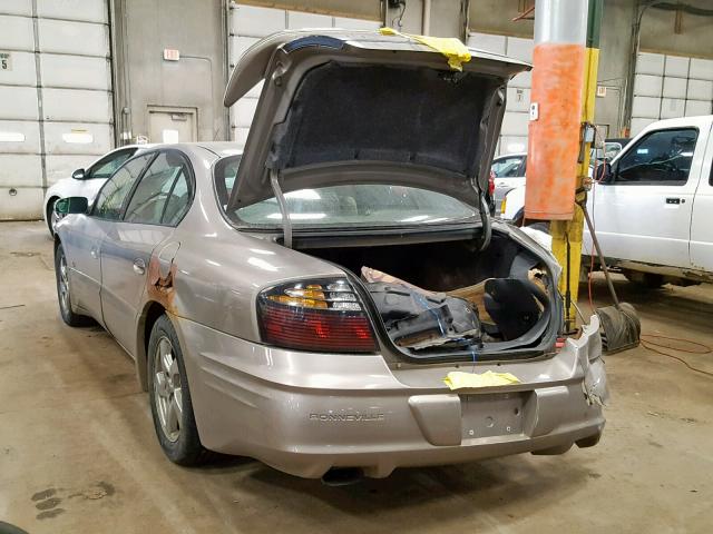 1G2HY54KX34130552 - 2003 PONTIAC BONNEVILLE GOLD photo 3