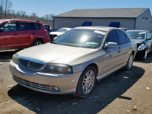 1LNHM87A74Y681586 - 2004 LINCOLN LS TAN photo 2