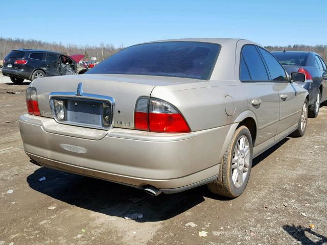 1LNHM87A74Y681586 - 2004 LINCOLN LS TAN photo 4