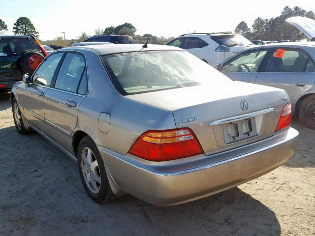 JH4KA96562C001473 - 2002 ACURA 3.5RL TAN photo 3