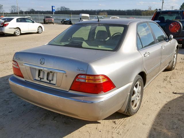 JH4KA96562C001473 - 2002 ACURA 3.5RL TAN photo 4