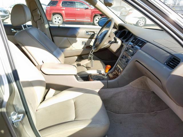 JH4KA96562C001473 - 2002 ACURA 3.5RL TAN photo 5