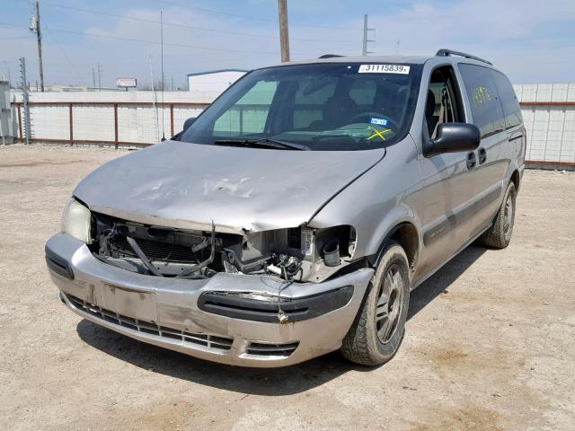 1GNDV23E65D118101 - 2005 CHEVROLET VENTURE LS SILVER photo 2