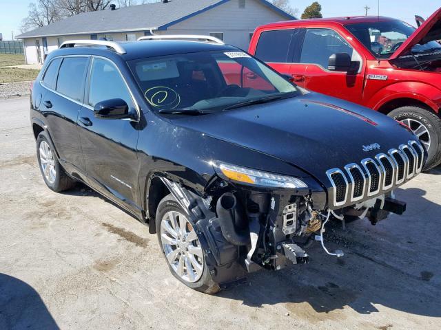 1C4PJMJX2JD594437 - 2018 JEEP CHEROKEE O BLACK photo 1