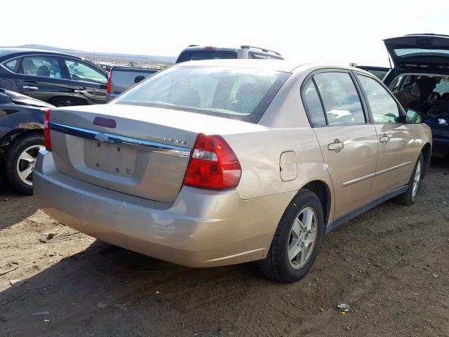 1G1ZT52854F219787 - 2004 CHEVROLET MALIBU LS TAN photo 4