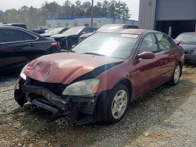 1N4AL11D42C167021 - 2002 NISSAN ALTIMA BAS MAROON photo 2