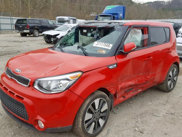 KNDJX3A55E7732392 - 2014 KIA SOUL ! RED photo 10