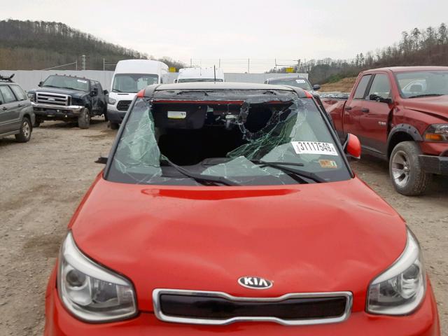 KNDJX3A55E7732392 - 2014 KIA SOUL ! Qırmızı foto 9