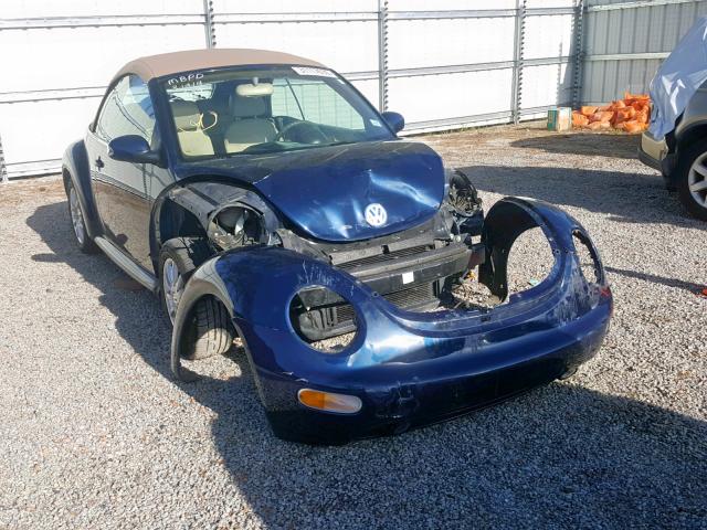 3VWCM31Y65M362603 - 2005 VOLKSWAGEN NEW BEETLE Blau Foto 1