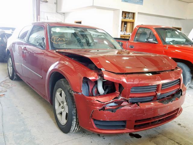 2D4FV47T08H143477 - 2008 DODGE MAGNUM RED photo 1