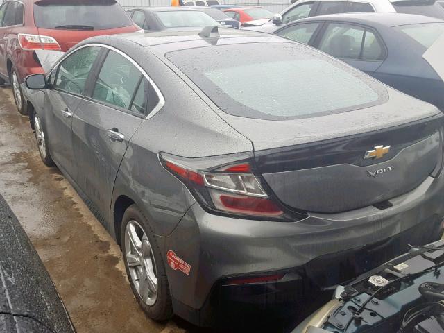 1G1RC6S56HU206589 - 2017 CHEVROLET VOLT LT GRAY photo 3