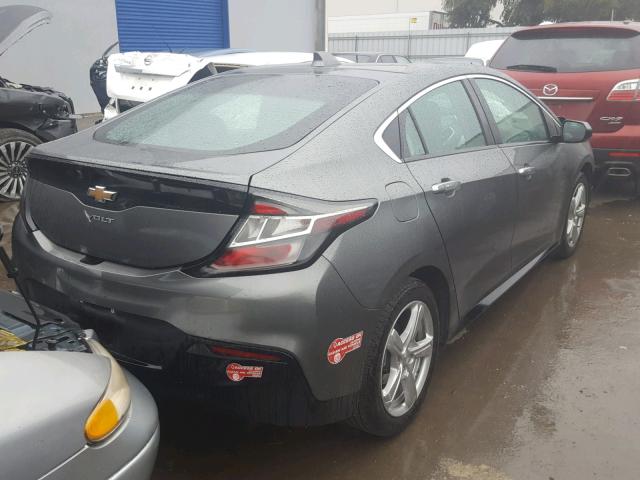 1G1RC6S56HU206589 - 2017 CHEVROLET VOLT LT GRAY photo 4