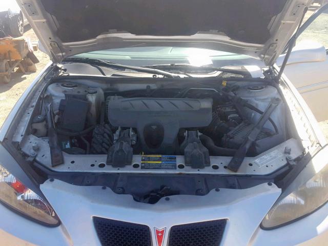 2G2WP552861195375 - 2006 PONTIAC GRAND PRIX SILVER photo 7