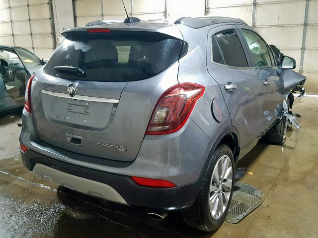 KL4CJESB0KB770657 - 2019 BUICK ENCORE PRE GRAY photo 4