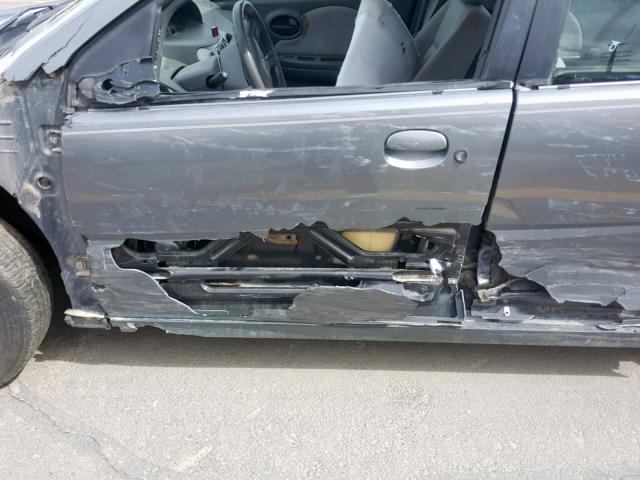 1G8AJ52F55Z128926 - 2005 SATURN ION LEVEL GRAY photo 10