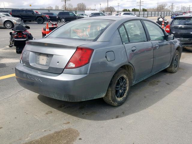 1G8AJ52F55Z128926 - 2005 SATURN ION LEVEL GRAY photo 4