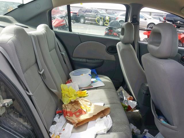 1G8AJ52F55Z128926 - 2005 SATURN ION LEVEL GRAY photo 6