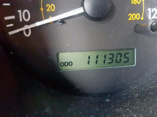 KL1TD52665B485795 - 2005 CHEVROLET AVEO BASE შავი ფოტო 8