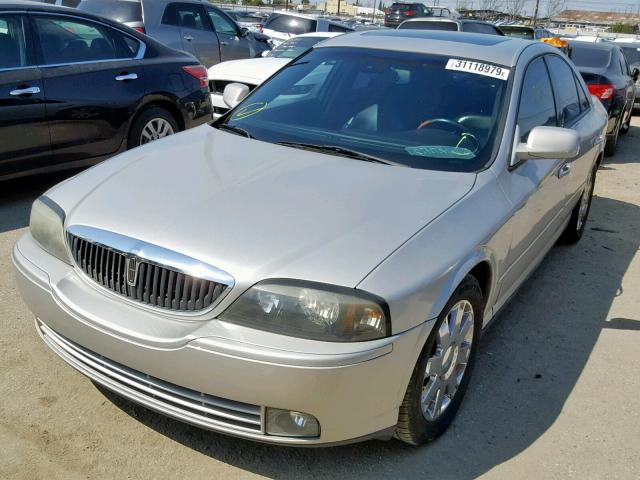 1LNHM87A23Y694129 - 2003 LINCOLN LS SILVER photo 2