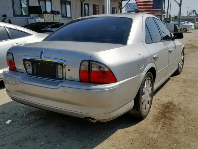 1LNHM87A23Y694129 - 2003 LINCOLN LS SILVER photo 4