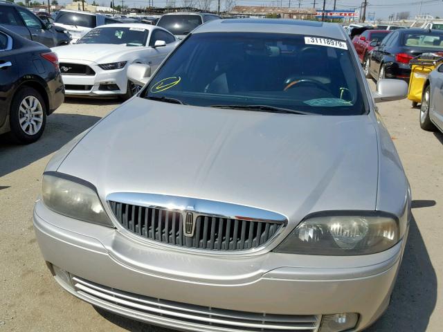 1LNHM87A23Y694129 - 2003 LINCOLN LS SILVER photo 9