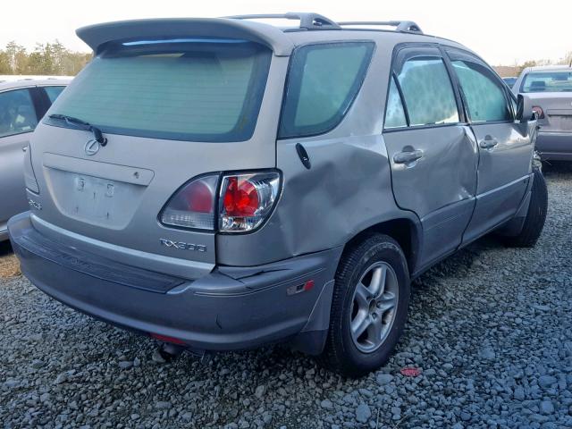 JTJHF10U020261266 - 2002 LEXUS RX 300 SILVER photo 4