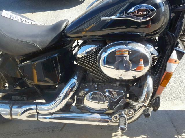 JH2RC44611M453856 - 2001 HONDA VT750 CD2 BLACK photo 7