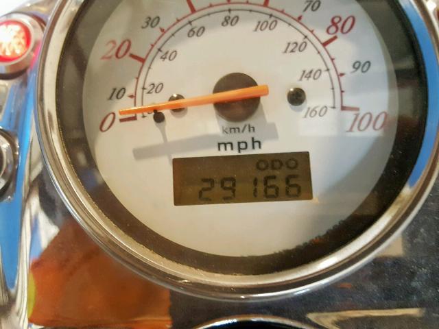 JH2RC44611M453856 - 2001 HONDA VT750 CD2 BLACK photo 8