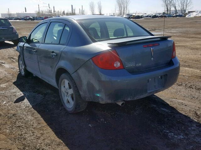 1G2AL55F677335663 - 2007 PONTIAC G5 SE BLUE photo 3