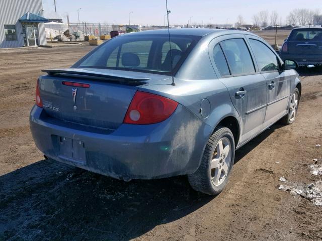 1G2AL55F677335663 - 2007 PONTIAC G5 SE BLUE photo 4