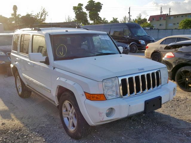 1J4RG5GT9AC122074 - 2010 JEEP COMMANDER WHITE photo 1