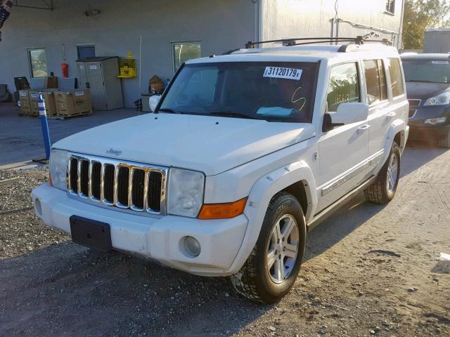 1J4RG5GT9AC122074 - 2010 JEEP COMMANDER WHITE photo 2