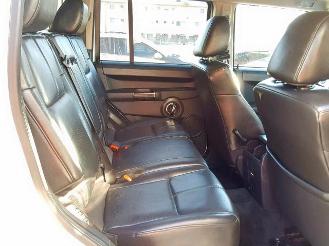 1J4RG5GT9AC122074 - 2010 JEEP COMMANDER WHITE photo 6