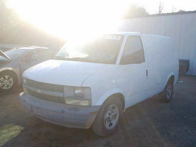 1GCDM19X95B114988 - 2005 CHEVROLET ASTRO WHITE photo 2