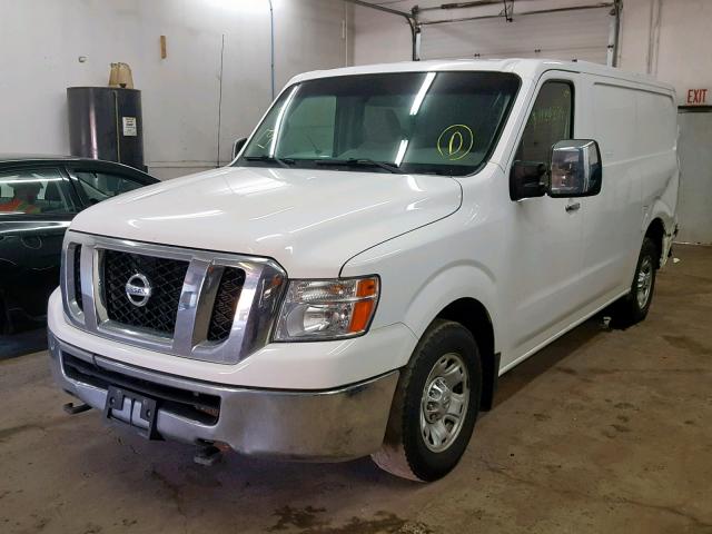 1N6AF0KY2CN114950 - 2012 NISSAN NV 2500 WHITE photo 2