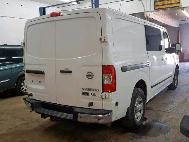 1N6AF0KY2CN114950 - 2012 NISSAN NV 2500 WHITE photo 4