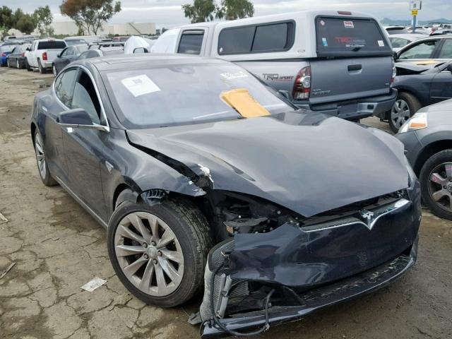 5YJSA1E17GF148980 - 2016 TESLA MODEL S Սև լուսանկար 1