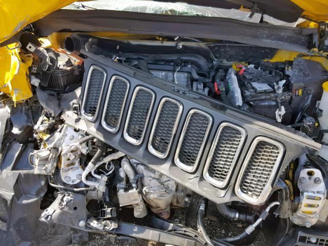 ZACCJBAT7GPD89531 - 2016 JEEP RENEGADE S YELLOW photo 7