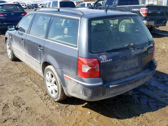 WVWYH63B93E313499 - 2003 VOLKSWAGEN PASSAT GLX 石墨色 照片 3