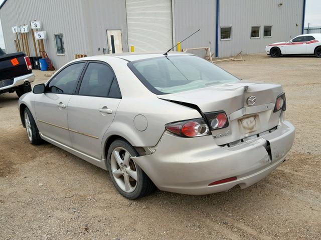 1YVHP80CX75M27975 - 2007 MAZDA 6 I GRAY photo 3