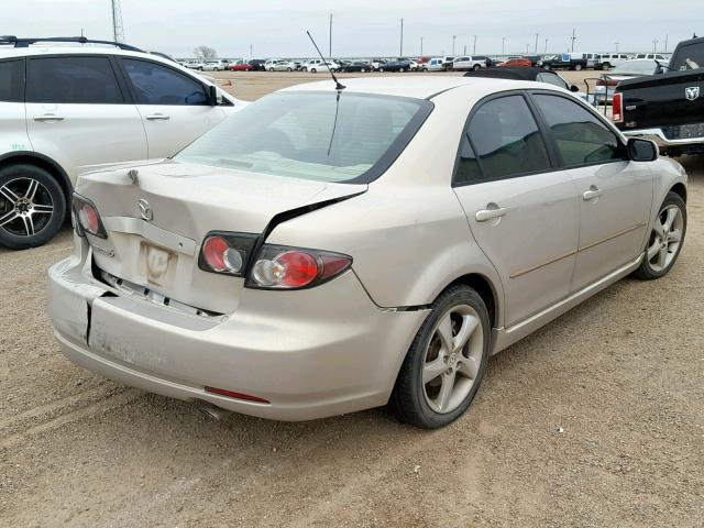 1YVHP80CX75M27975 - 2007 MAZDA 6 I GRAY photo 4