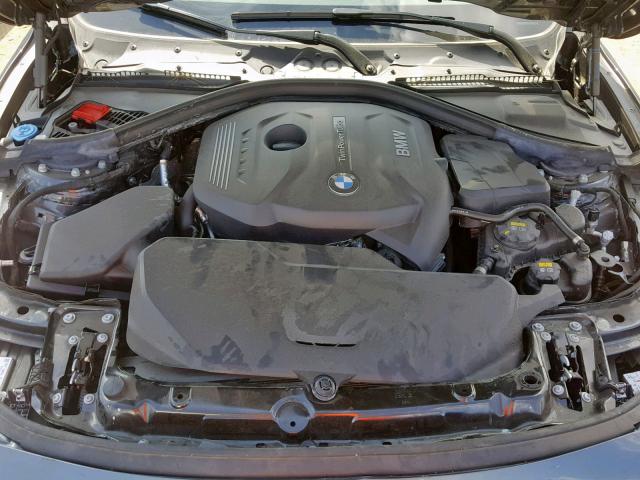 WBA8B9G52JNU97539 - 2018 BMW 330 I GRAY photo 7