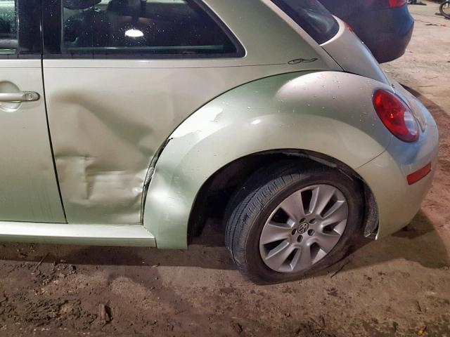 3VWPW31CX8M513754 - 2008 VOLKSWAGEN NEW BEETLE Grün Foto 9