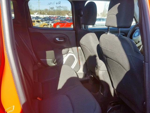 ZACCJBAB9JPH54810 - 2018 JEEP RENEGADE S 红色 照片 6