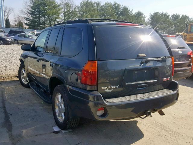 1GKDT13S062203080 - 2006 GMC ENVOY CHARCOAL photo 3