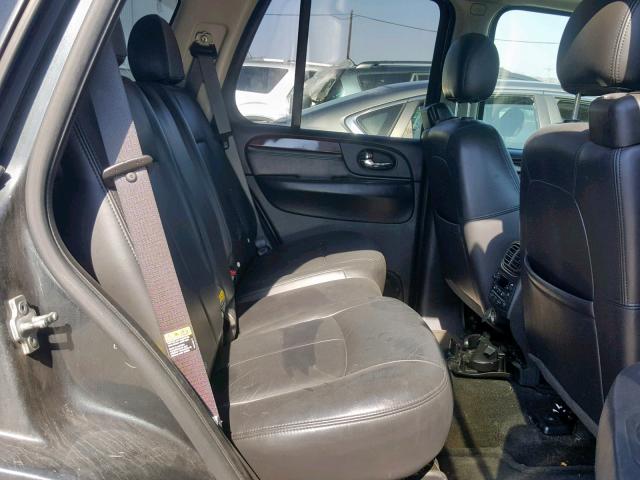 1GKDT13S062203080 - 2006 GMC ENVOY CHARCOAL photo 6