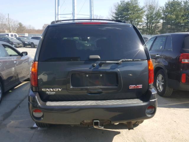 1GKDT13S062203080 - 2006 GMC ENVOY CHARCOAL photo 9